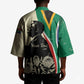 Personalized Nelson Mandela Day Kimono South Africa Vintage Stylized