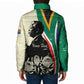 Personalized Nelson Mandela Day Padded Jacket South Africa Vintage Stylized
