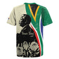 Personalized Nelson Mandela Day Rugby Jersey South Africa Vintage Stylized