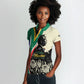 Personalized Nelson Mandela Day Women Polo Shirt South Africa Vintage Stylized