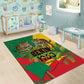 Benin August 1st 1960 Area Rug Happy Independence Day