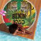 Benin August 1st 1960 Beach Blanket Happy Independence Day