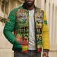 Personalised Benin August 1st 1960 Bomber Puffer Jacket Happy Independence Day