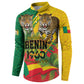 Personalised Benin August 1st 1960 Button Sweatshirt Happy Independence Day