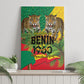 Benin August 1st 1960 Canvas Wall Art Happy Independence Day