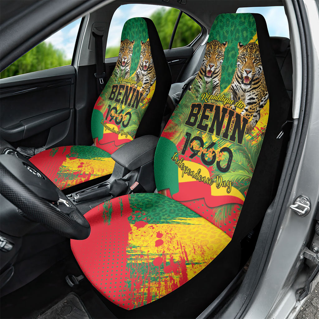 Benin August 1st 1960 Car Seat Cover Happy Independence Day