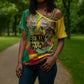 Personalised Benin August 1st 1960 Cross Shoulder Shirt Happy Independence Day