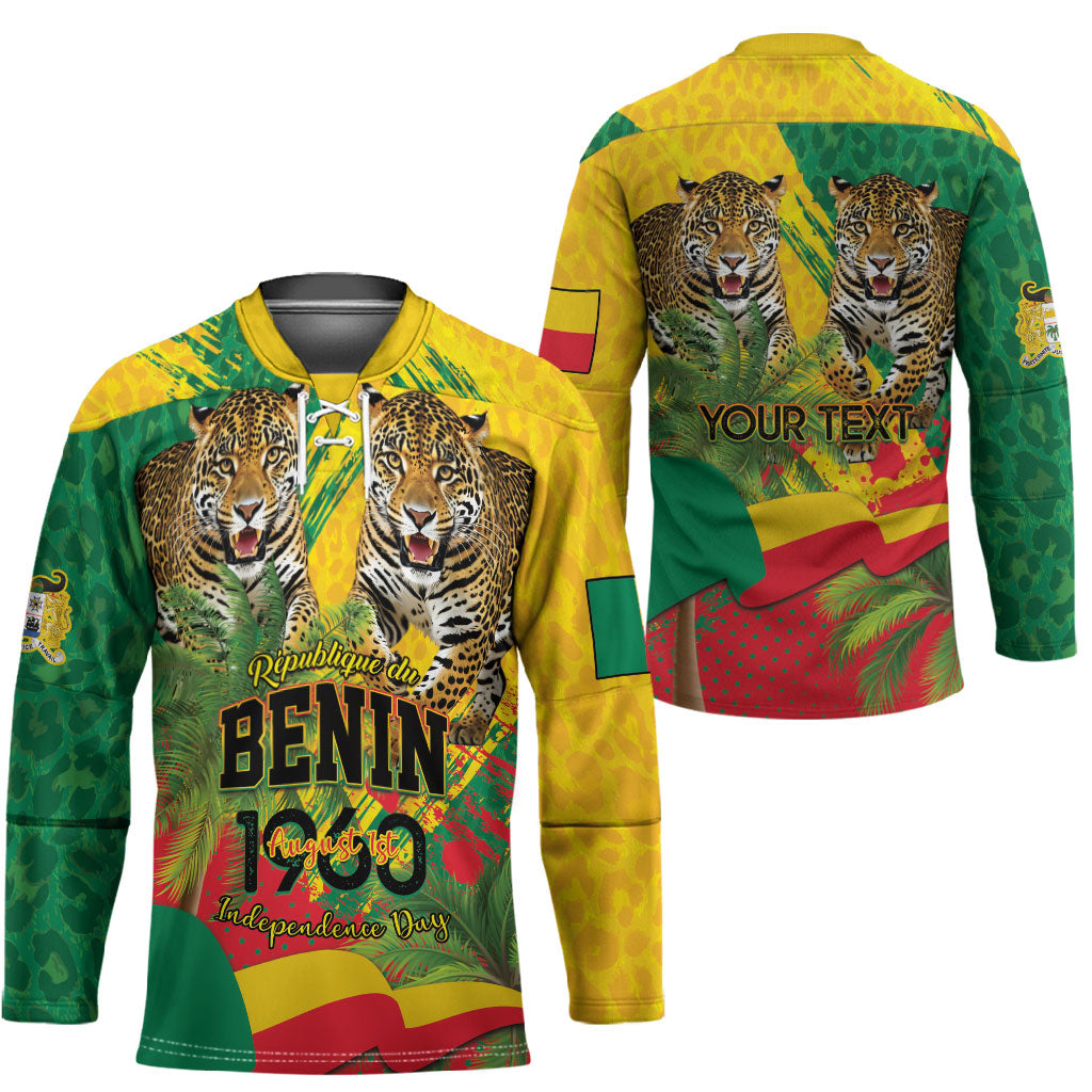 Personalised Benin August 1st 1960 Hockey Jersey Happy Independence Day
