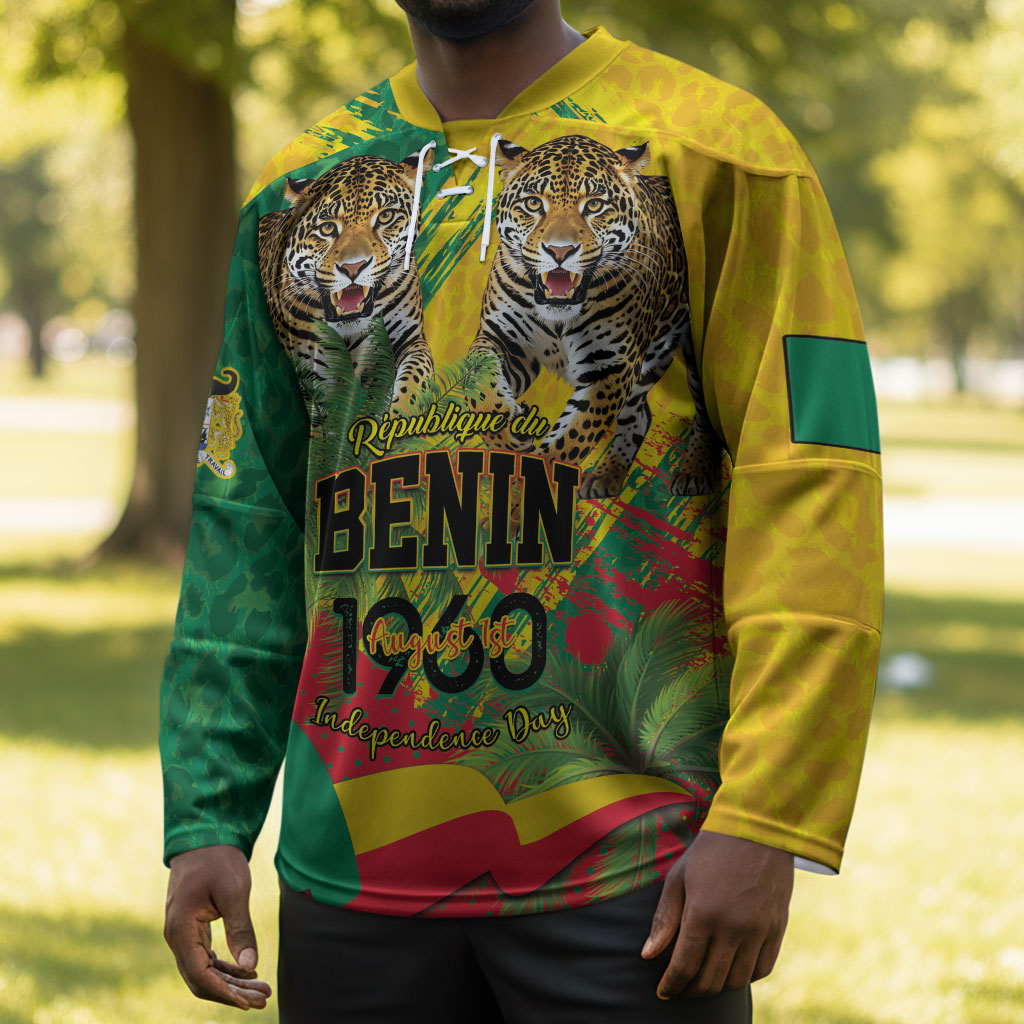Personalised Benin August 1st 1960 Hockey Jersey Happy Independence Day