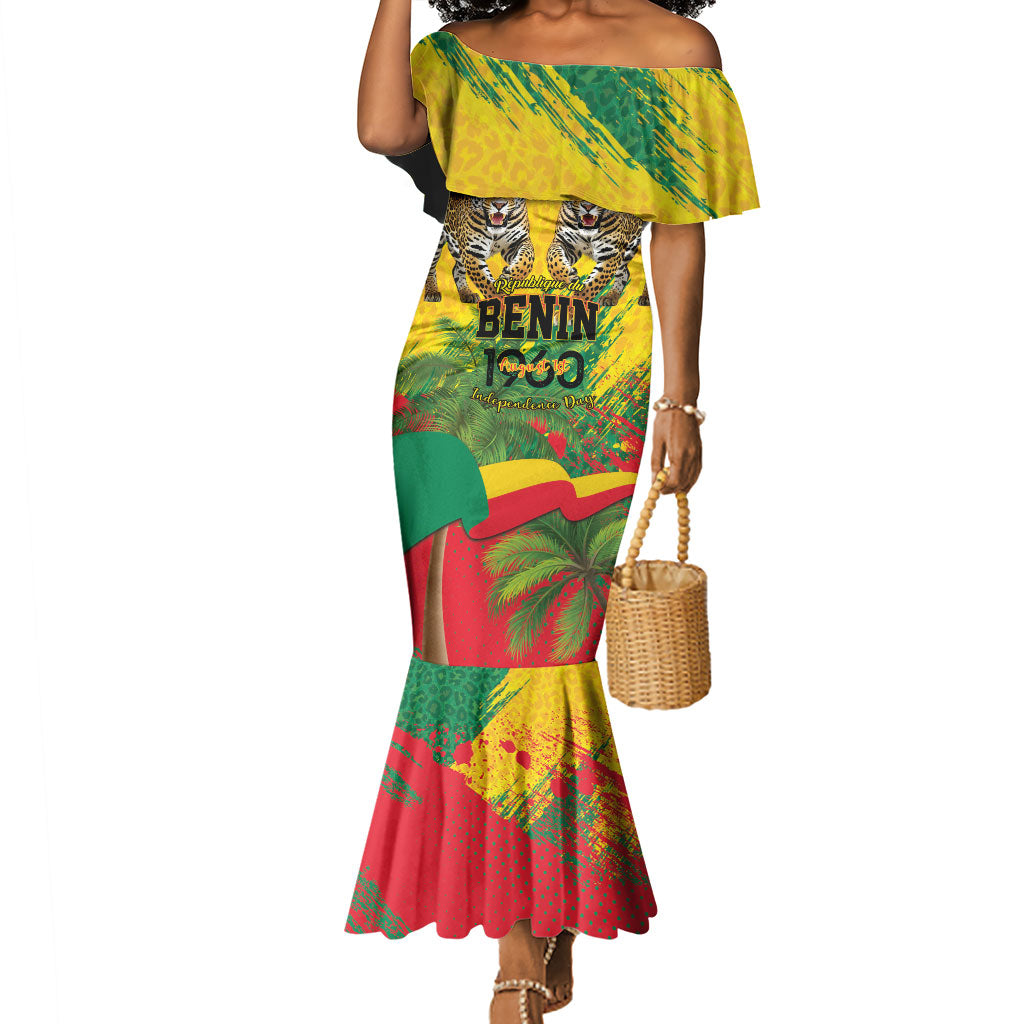 Personalised Benin August 1st 1960 Mermaid Dress Happy Independence Day