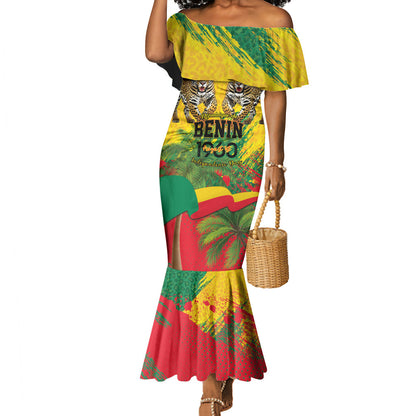 Personalised Benin August 1st 1960 Mermaid Dress Happy Independence Day