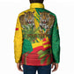 Personalised Benin August 1st 1960 Padded Jacket Happy Independence Day