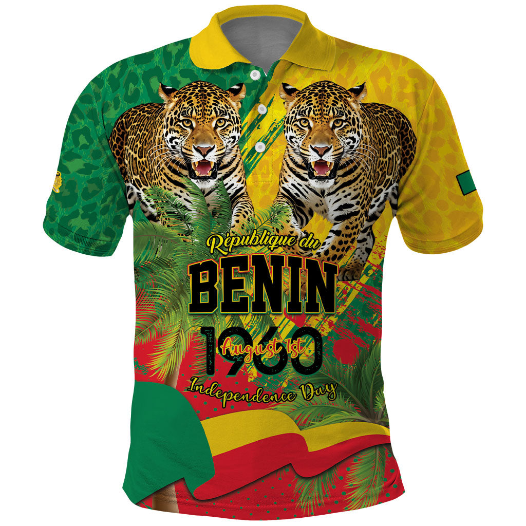 Personalised Benin August 1st 1960 Polo Shirt Happy Independence Day