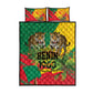Benin August 1st 1960 Quilt Bed Set Happy Independence Day