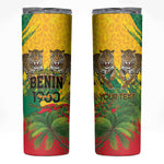Personalised Benin August 1st 1960 Skinny Tumbler Happy Independence Day