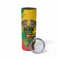 Personalised Benin August 1st 1960 Skinny Tumbler Happy Independence Day