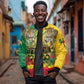 Personalised Benin August 1st 1960 Sleeve Zip Bomber Jacket Happy Independence Day