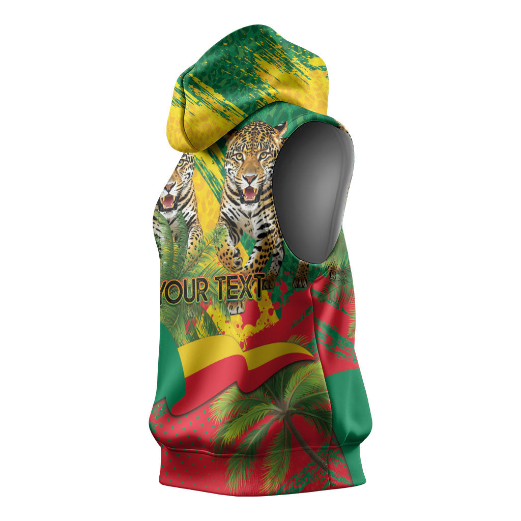 Personalised Benin August 1st 1960 Sleeveless Hoodie Happy Independence Day