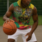 Personalised Benin August 1st 1960 Sleeveless Hoodie Happy Independence Day