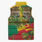 Personalised Benin August 1st 1960 Sleeveless Puffer Jacket Happy Independence Day