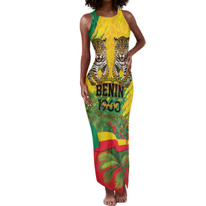 Personalised Benin August 1st 1960 Tank Maxi Dress Happy Independence Day