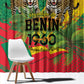 Benin August 1st 1960 Window Curtain Happy Independence Day