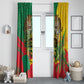 Benin August 1st 1960 Window Curtain Happy Independence Day