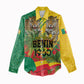 Personalised Benin August 1st 1960 Women Casual Shirt Happy Independence Day