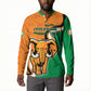 Personalised Ivory Coast August 7th 1960 Button Sweatshirt Happy Independence Day