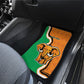 Personalised Ivory Coast August 7th 1960 Car Mats Happy Independence Day
