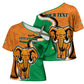Personalised Ivory Coast August 7th 1960 Cross Shoulder Shirt Happy Independence Day