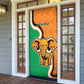Personalised Ivory Coast August 7th 1960 Door Cover Happy Independence Day