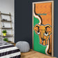 Personalised Ivory Coast August 7th 1960 Door Cover Happy Independence Day