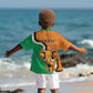 Personalised Ivory Coast August 7th 1960 Kid Hawaiian Shirt Happy Independence Day