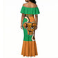 Personalised Ivory Coast August 7th 1960 Mermaid Dress Happy Independence Day