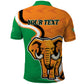 Personalised Ivory Coast August 7th 1960 Polo Shirt Happy Independence Day