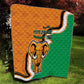 Ivory Coast August 7th 1960 Quilt Happy Independence Day
