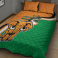 Ivory Coast August 7th 1960 Quilt Bed Set Happy Independence Day