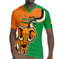 Personalised Ivory Coast August 7th 1960 Rugby Jersey Happy Independence Day