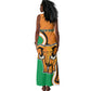 Personalised Ivory Coast August 7th 1960 Tank Maxi Dress Happy Independence Day