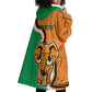 Personalised Ivory Coast August 7th 1960 Wearable Blanket Hoodie Happy Independence Day