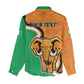 Personalised Ivory Coast August 7th 1960 Women Casual Shirt Happy Independence Day