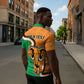 Personalised Ivory Coast August 7th 1960 Zipper Polo Shirt Happy Independence Day