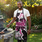Pink Power Graffiti Apron Breast Cancer Awareness