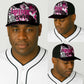 Pink Power Graffiti Baseball Net Cap Breast Cancer Awareness - African Pride