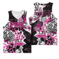 Personalized Pink Power Graffiti Basketball Jersey Breast Cancer Awareness - African Pride