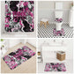 Pink Power Graffiti Bathroom Set Breast Cancer Awareness