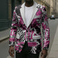 Personalized Pink Power Graffiti Blazer Breast Cancer Awareness