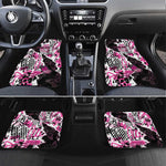 Pink Power Graffiti Car Mats Breast Cancer Awareness - African Pride