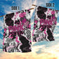 Pink Power Graffiti Garden Flag Breast Cancer Awareness - African Pride